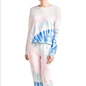 Anthro Splendid Tie Dye Sunrise Women’s Sweater Size Large NWT